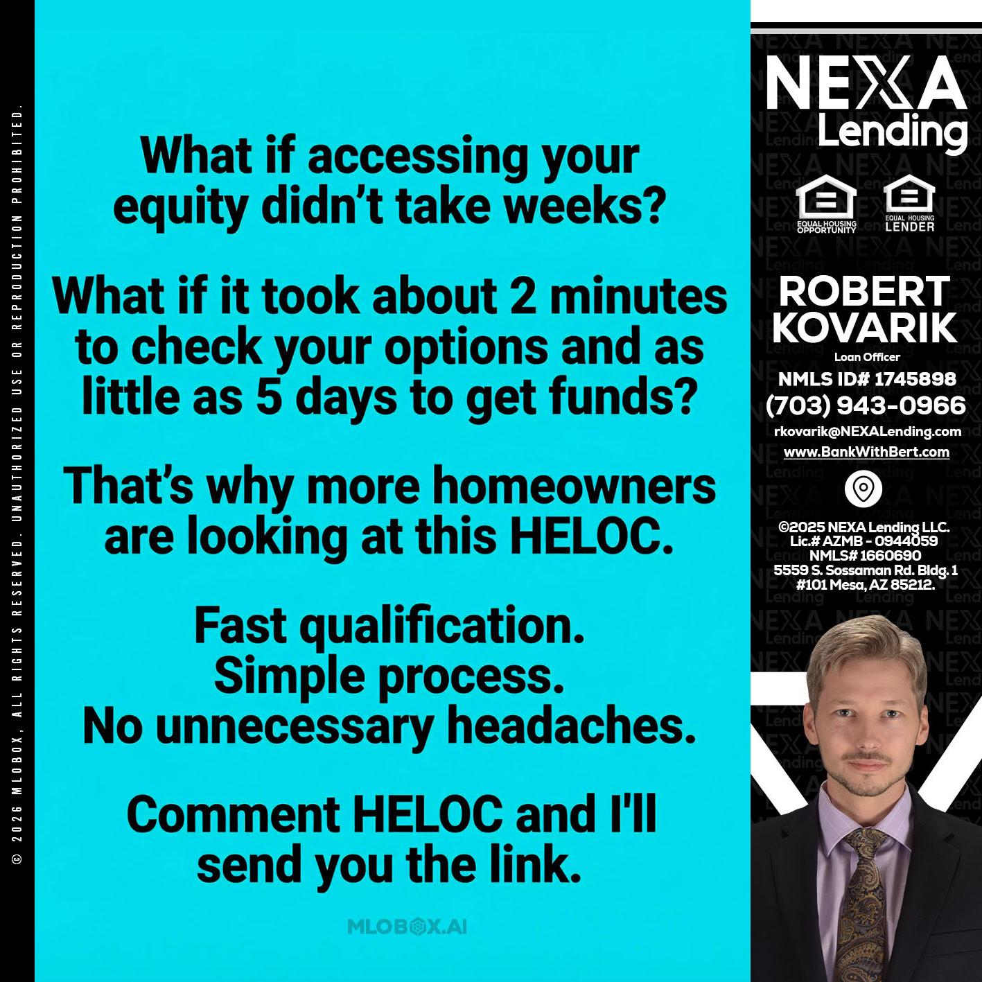 what if - Robert Kovarik -Mortgage Loan Originator